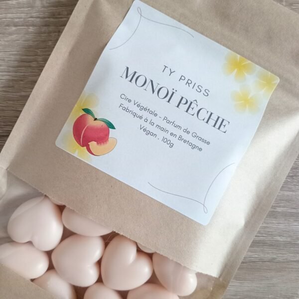 Parfum d'ambiance monoi peche