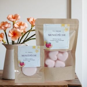 Fondant parfumé monoï pêche