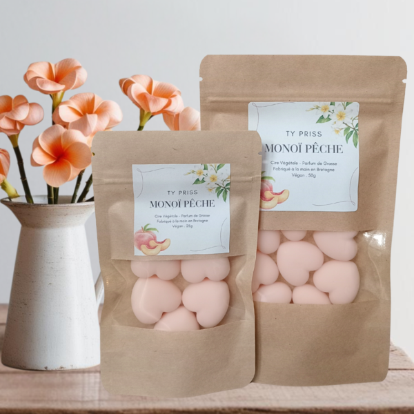 5 Fondant parfumé Monoï Pêche