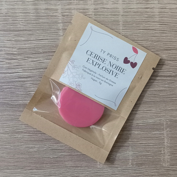 Cerise Noire Explosive Bougie cerise