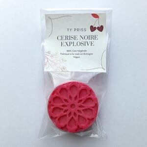 Fondant parfumé cerise noire