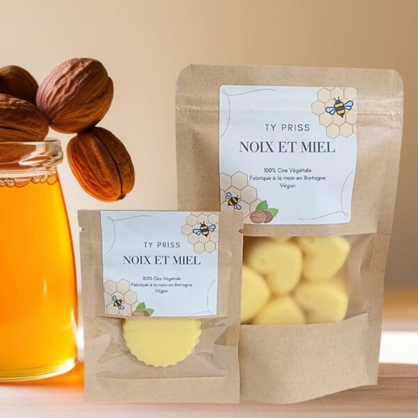Fondant parfumé miel et noix