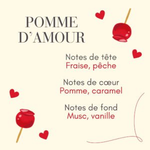 Pomme d'Amour - Fondant parfumé