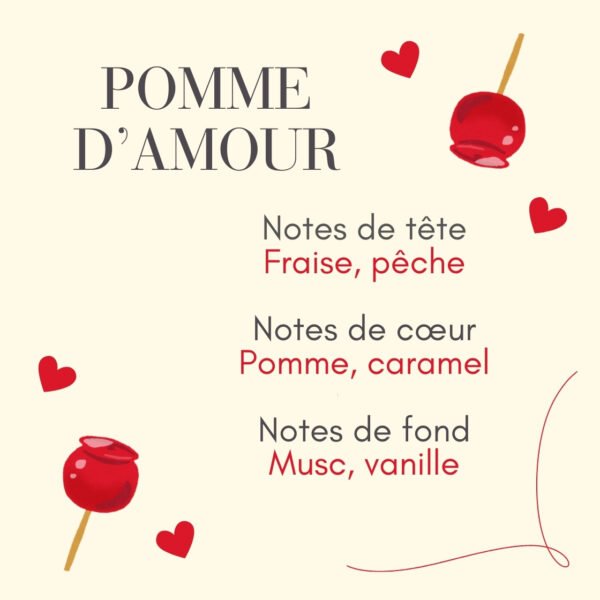 Pomme d'Amour - Fondant parfumé