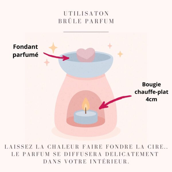 Utilisation brûle parfum