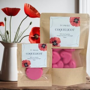 Fondant parfumé coquelicot