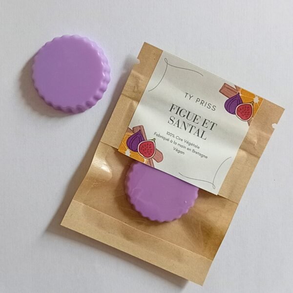 Fondant bougie boisé
