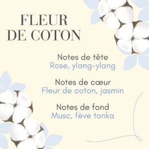 Parfum d'ambiance fleur de coton