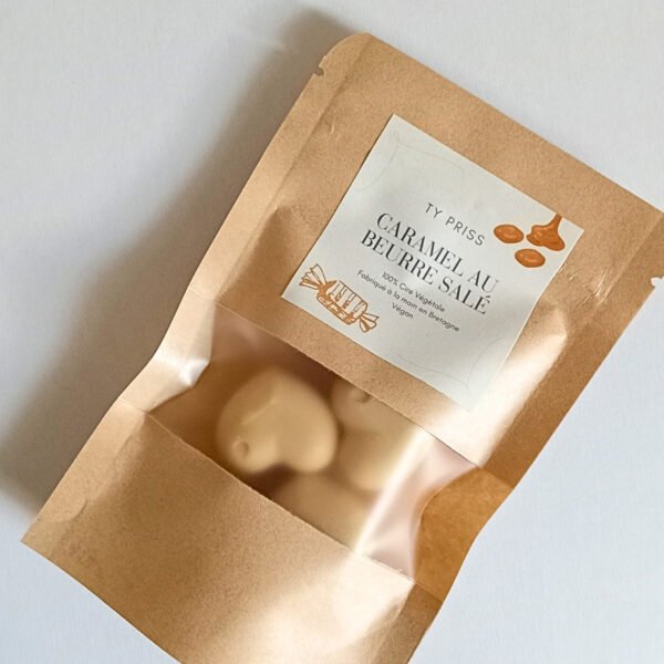 8 Cire parfumé caramel au beurre salé