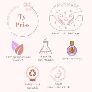 Patchouli et Roses - Fondant Parfumé