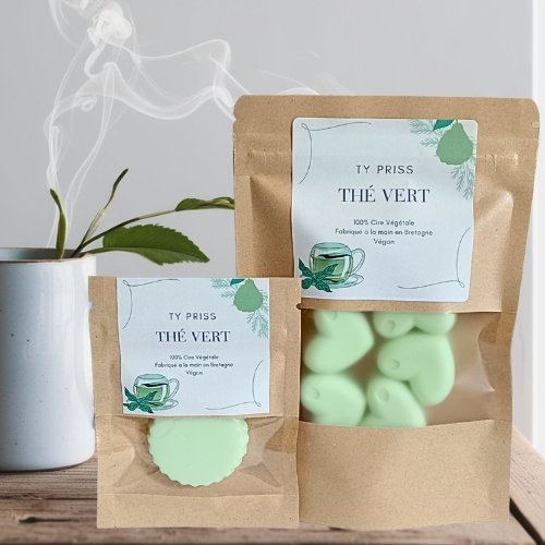 Fondants parfumés thé vert