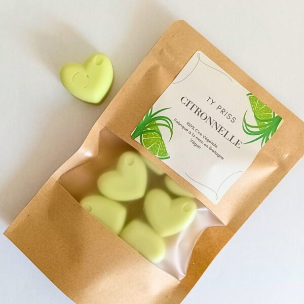 Fondant bougie citronnelle