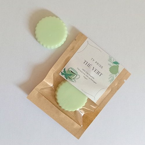 fondant de cire thé vert