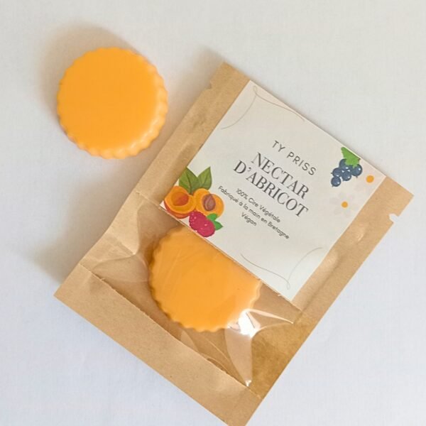 Fondant bougie abricot