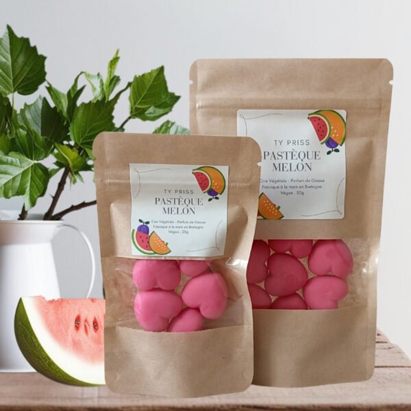 Fondant parfumé pastèque melon