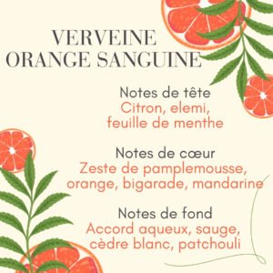 Parfum verveine orange