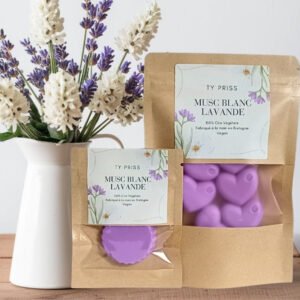 Fondants parfumés Musc blanc et Lavande