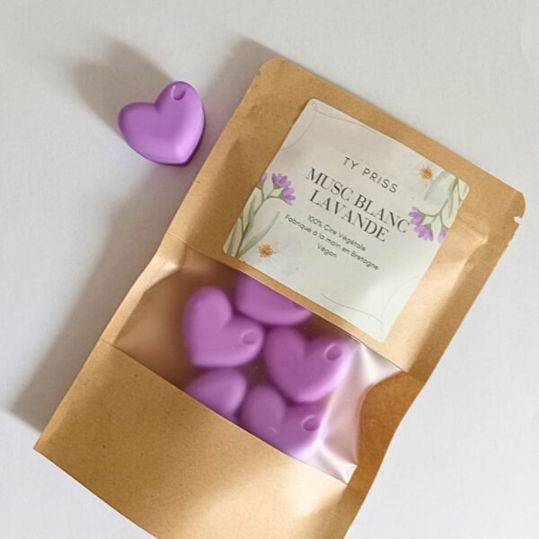 Fondant bougie musc et lavande