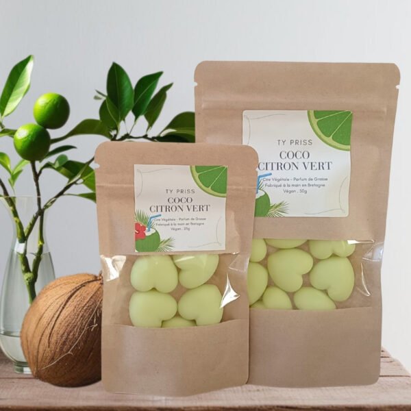 Fondant parfumé coco citron vert
