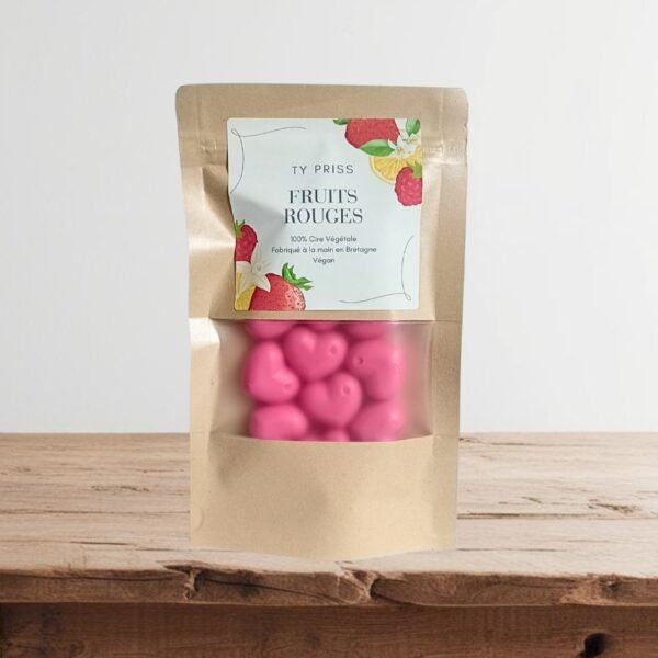 7 Fondants fruits rouge pour brûle parfum