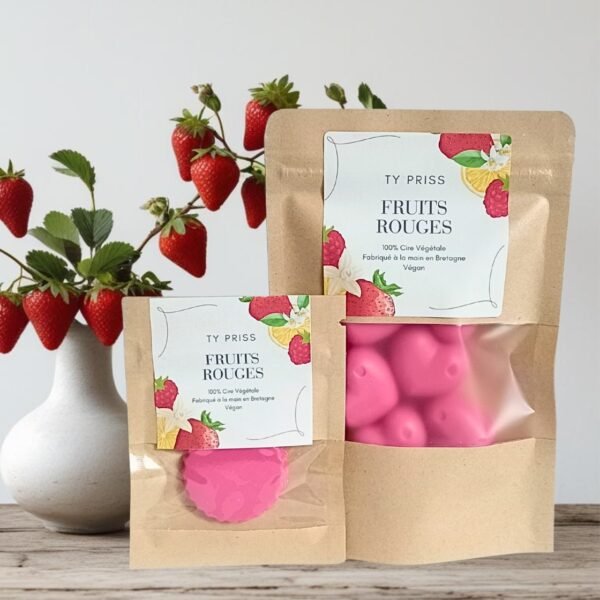 Fruits rouges Fondants parfumés fruits rouges