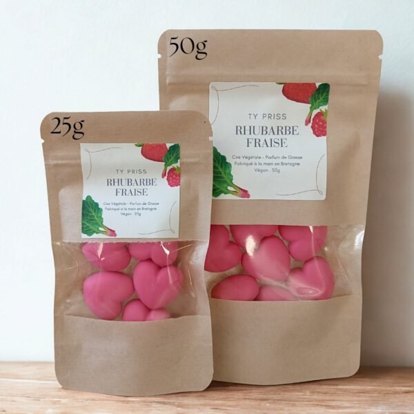 Rhubarbe Fraise - Fondant parfumé