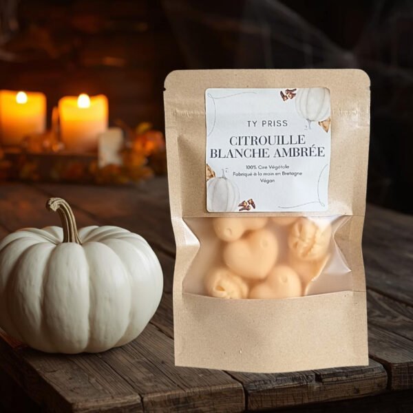 Fondant parfumé citrouille Halloween