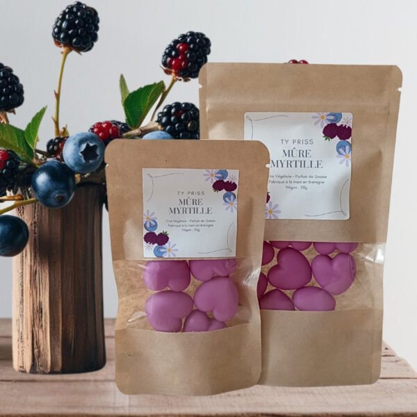 Fondant parfumé mure myrtille