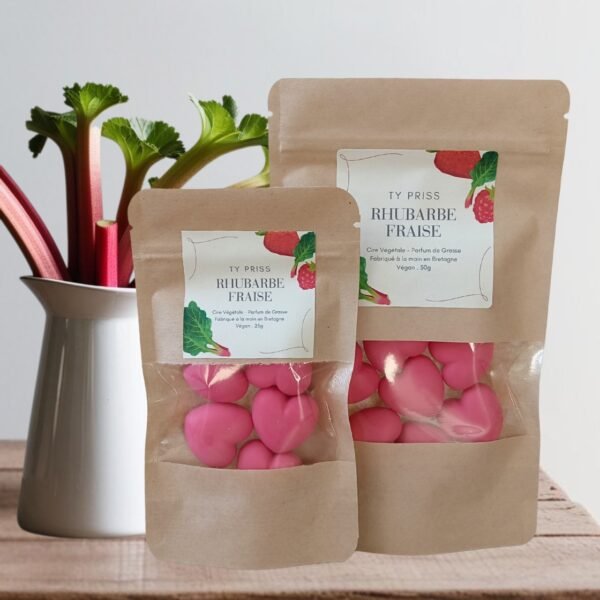 Fondant parfumé Rhubarbe Fraise