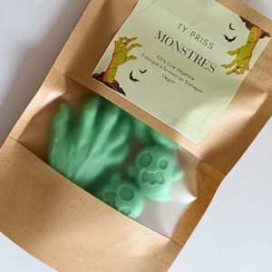 Fondant de cire Halloween vert