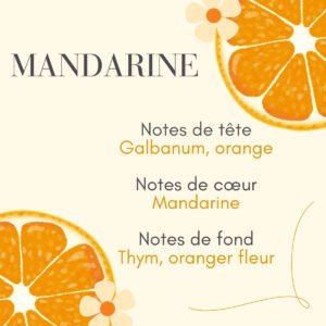 Mandarine - Fondant parfumé