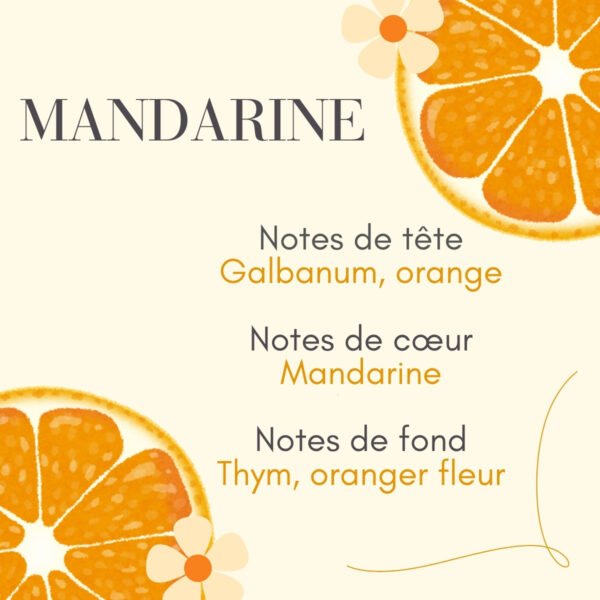 Mandarine - Fondant parfumé