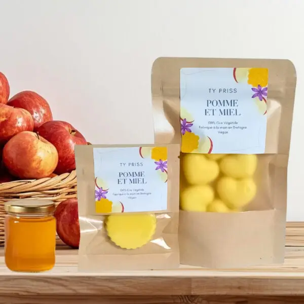 Fondant parfumé pomme miel