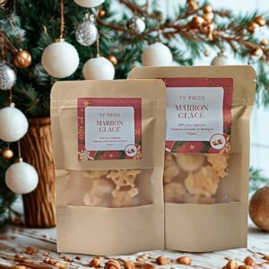 Fondant bougie marron glacé