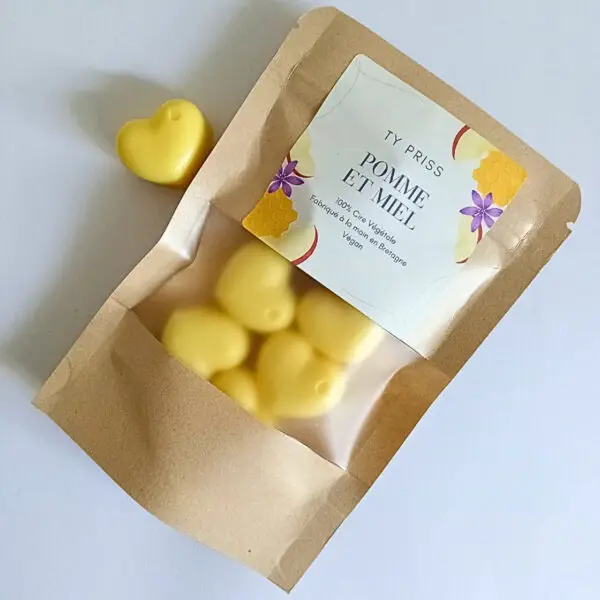 fondant de cire pomme miel