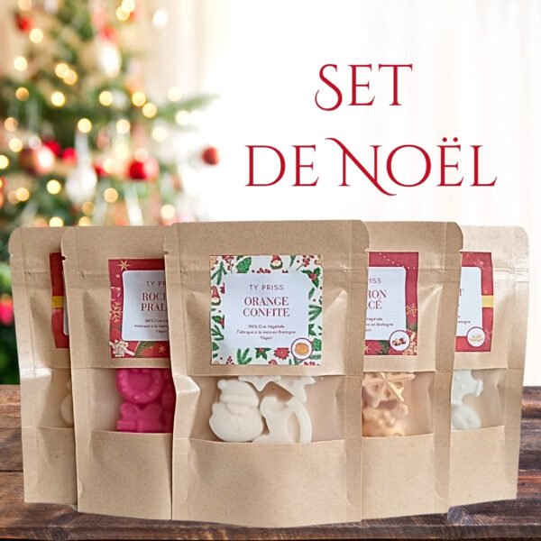 1 Set de Noël - Fondant parfumé