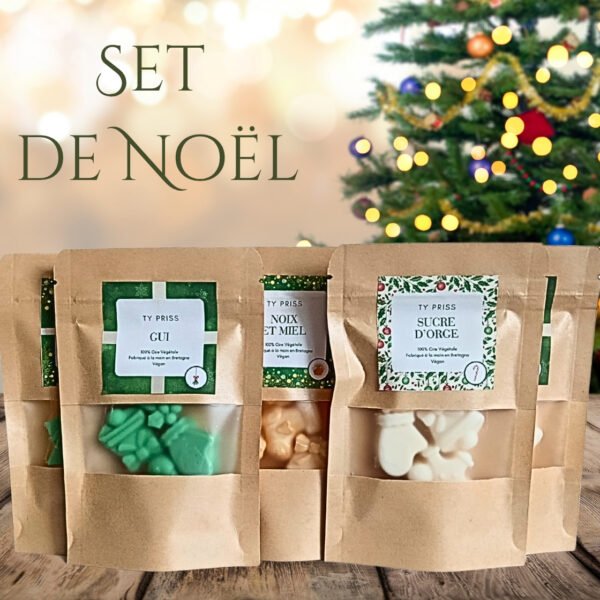 Set Noël - Fondant parfumé
