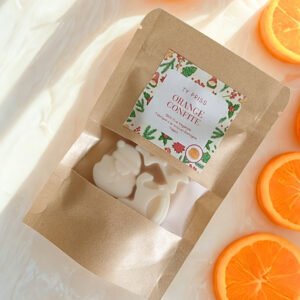2 Fondant parfumé orange confite