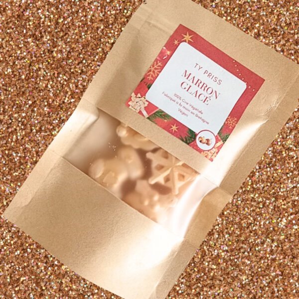 4 Bougie Marron glacé