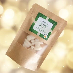 Fondant Noël Feu de cheminée