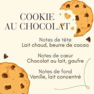 8 Parfum cookie au chocolat