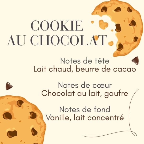 8 Parfum cookie au chocolat