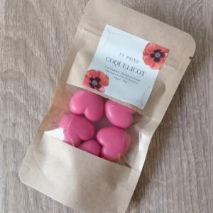 Fondant de cire coquelicot