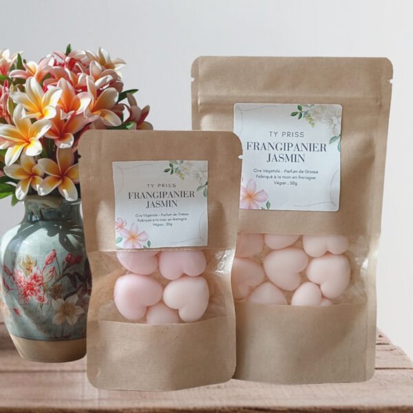 6 Fondant parfumé Frangipanier Jasmin
