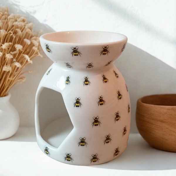 1 Brule parfum céramique blanc abeille