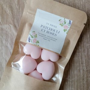 Cire parfumé à la Rose