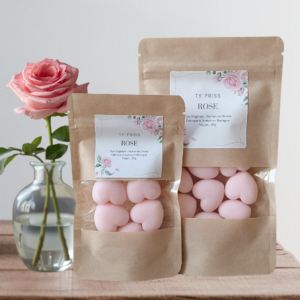 6 Fondant parfumée Rose