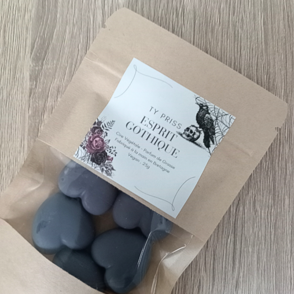 8 Fondants parfumés noirs