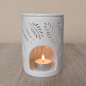 Brûle parfum fougères blanc