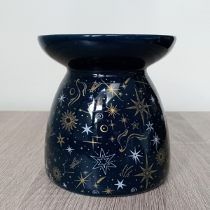 4 Décoration étoiles bleu foncé